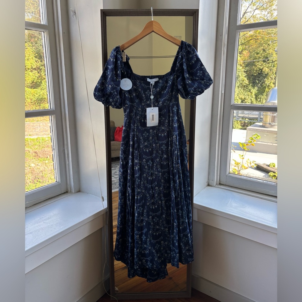 NWT Hill house home Matilda dress- charm scallop size S